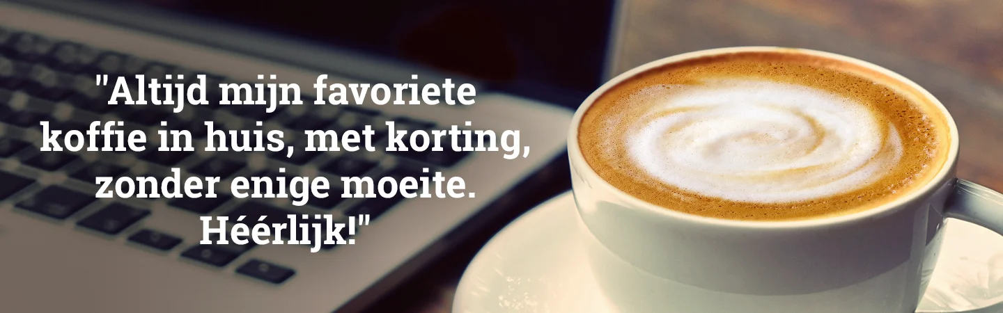 Favoriete koffie in huis